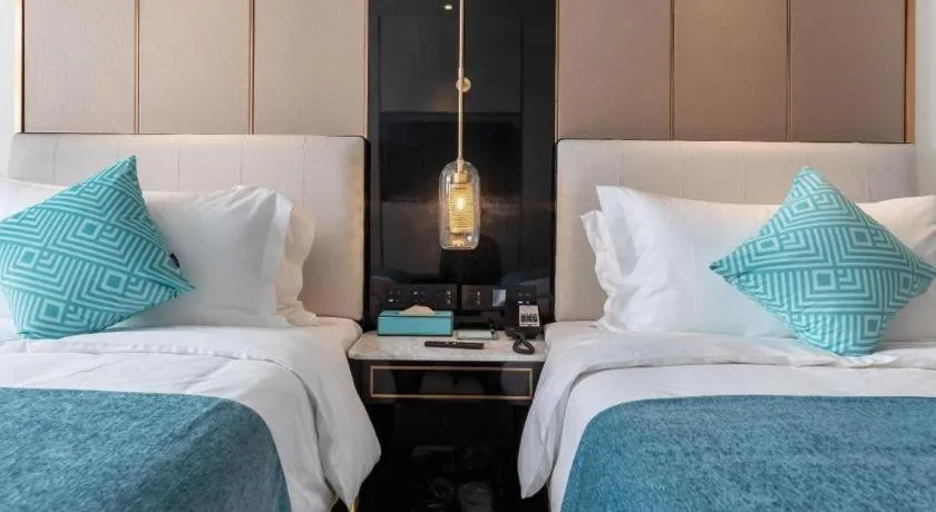 Bed in Xana Deluxe Beijing Guang'anmen Metro Station