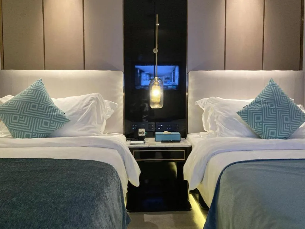 Bed in Xana Deluxe Beijing Guang'anmen Metro Station