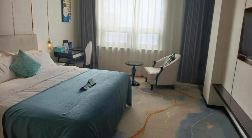 Bed in Xana Deluxe Beijing Guang'anmen Metro Station