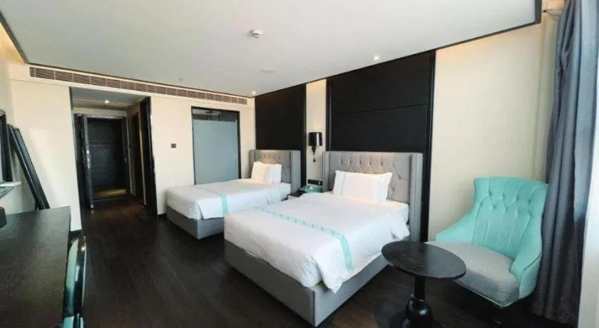 Bed in Xana Hotelle Nanjing Xinjiekou Daxinggong Metro Station