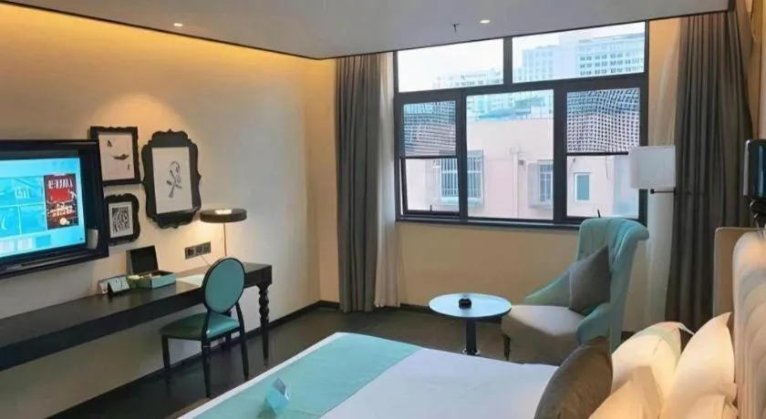 Bed in Xana Hotelle Nanjing Xinjiekou Daxinggong Metro Station