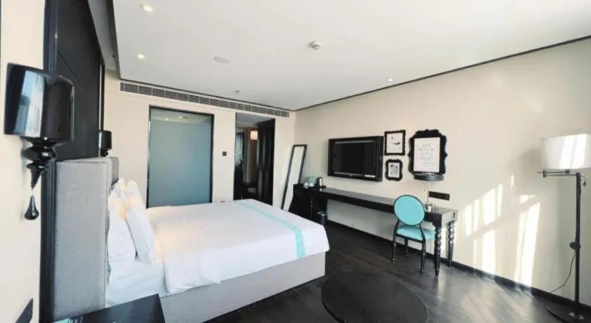 Bed in Xana Hotelle Nanjing Xinjiekou Daxinggong Metro Station