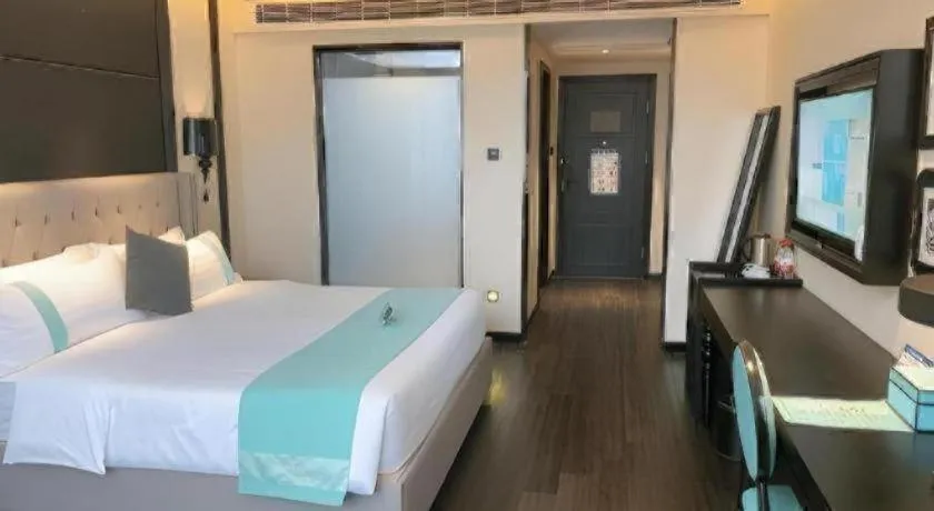 Bed in Xana Hotelle Nanjing Xinjiekou Daxinggong Metro Station