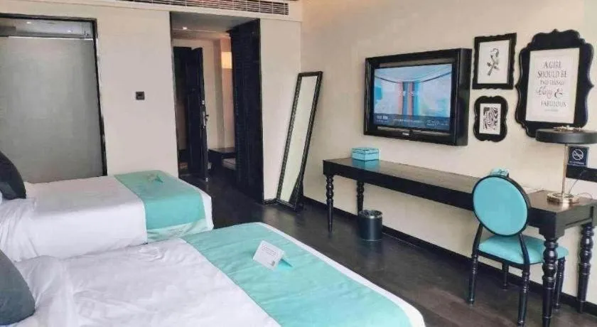 Bed in Xana Hotelle Nanjing Xinjiekou Daxinggong Metro Station