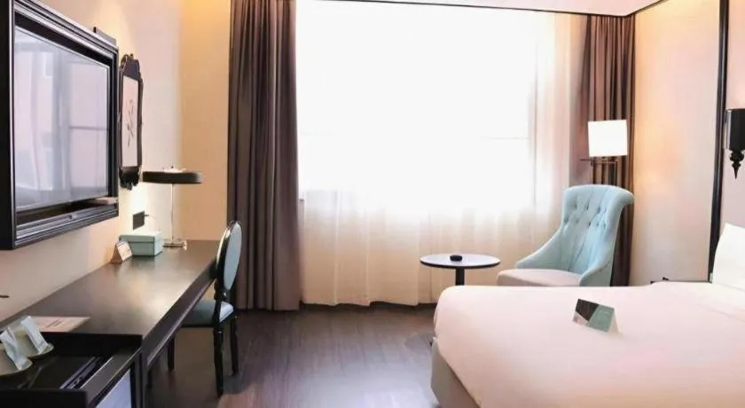 Bed in Xana Hotelle Nanjing Xinjiekou Daxinggong Metro Station