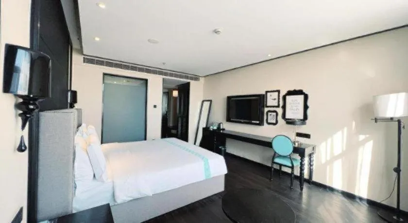 Bed in Xana Hotelle Nanjing Xinjiekou Daxinggong Metro Station