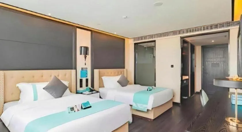 Bed in Xana Hotelle Nanjing Xinjiekou Daxinggong Metro Station