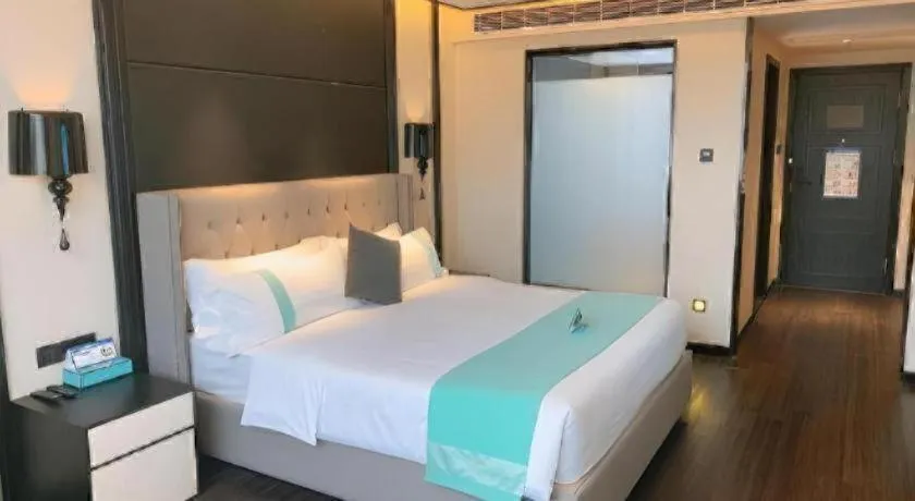 Bed in Xana Hotelle Nanjing Xinjiekou Daxinggong Metro Station
