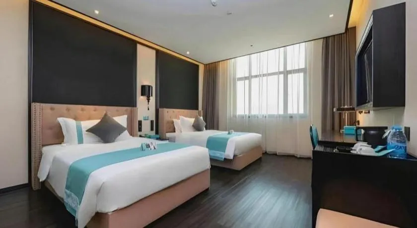 Bed in Xana Hotelle Nanjing Xinjiekou Daxinggong Metro Station