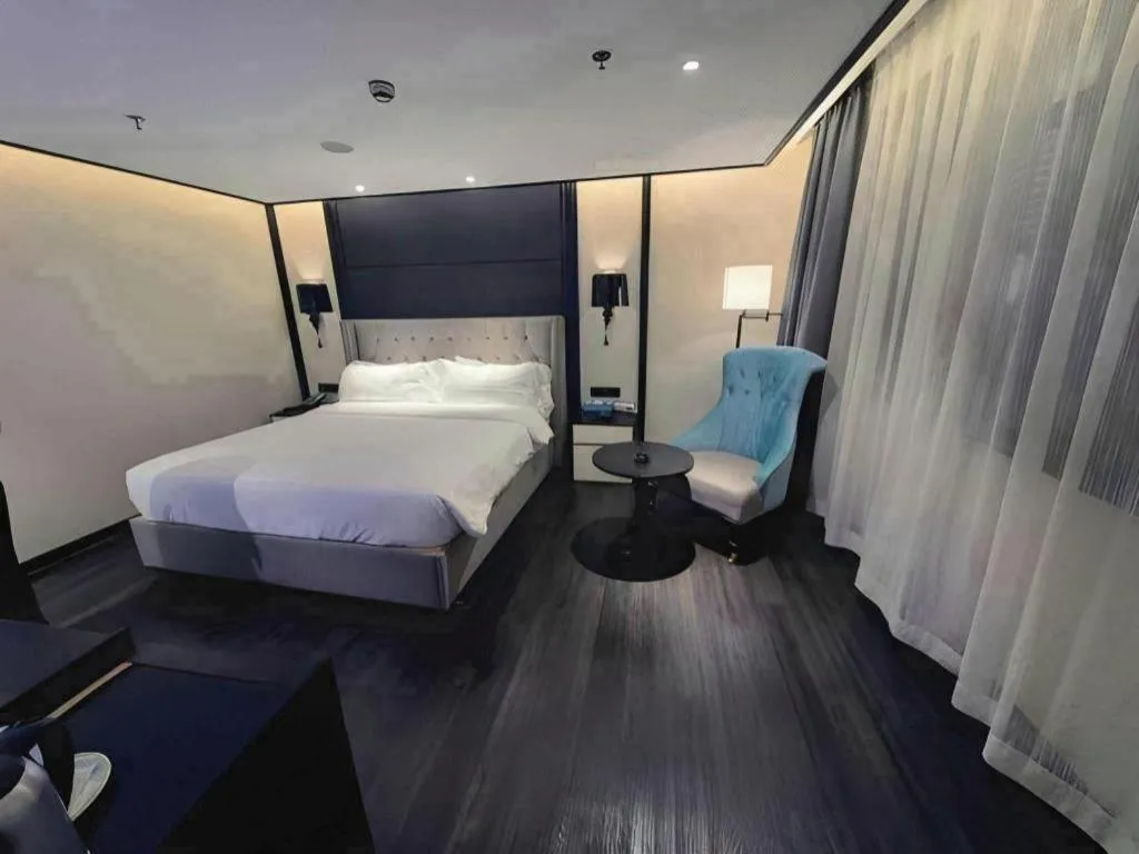 Bed in Xana Hotelle Nanjing Xinjiekou Daxinggong Metro Station