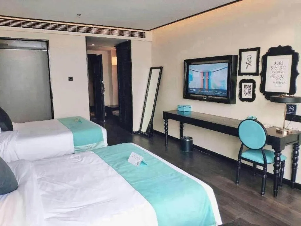 Bed in Xana Hotelle Nanjing Xinjiekou Daxinggong Metro Station