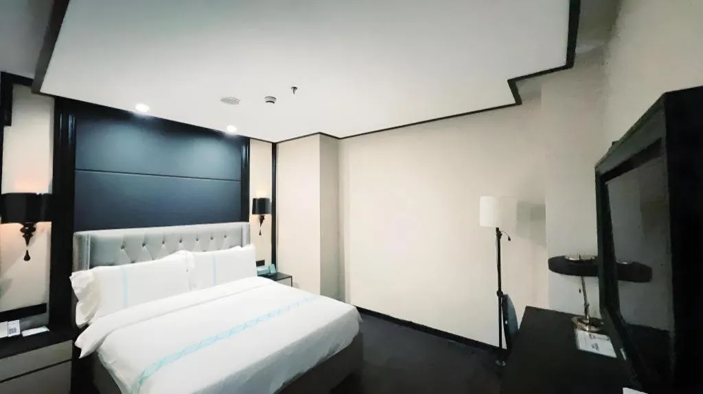 Bed in Xana Hotelle Nanjing Xinjiekou Daxinggong Metro Station