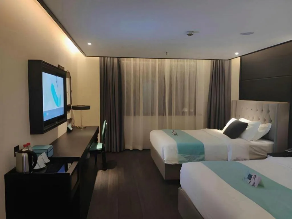 Bed in Xana Hotelle Nanjing Xinjiekou Daxinggong Metro Station