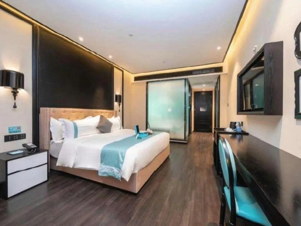 Bed in Xana Hotelle Nanjing Xinjiekou Daxinggong Metro Station