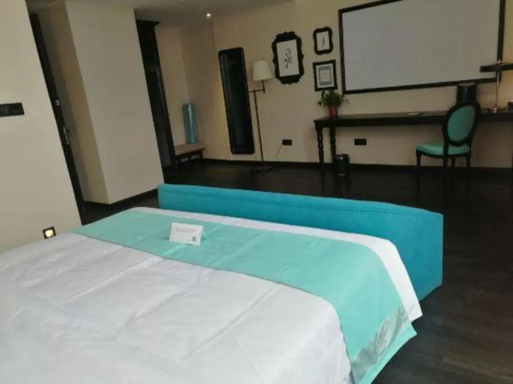 Bed in Xana Hotelle·Tianshui Shangyi Plaza