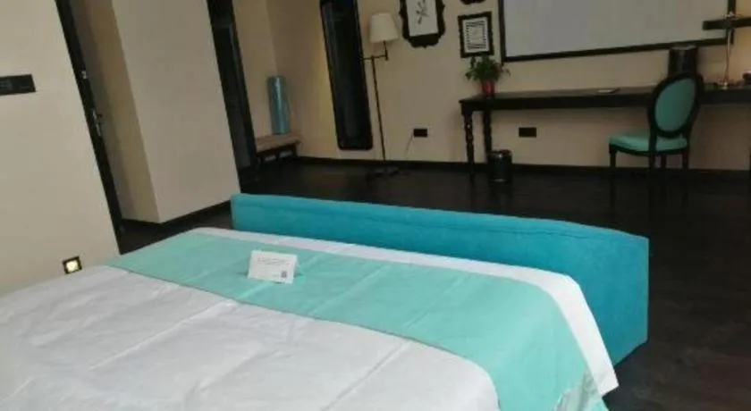 Bed in Xana Hotelle·Tianshui Shangyi Plaza