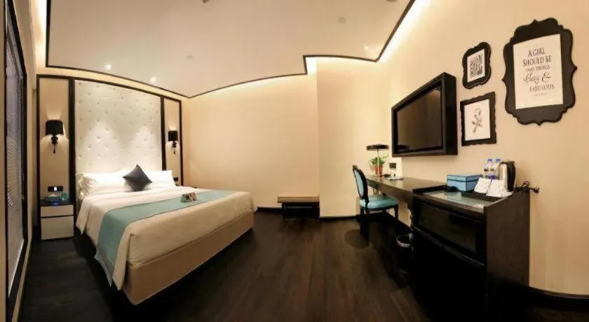 Bed in Xana Hotelle·Tianshui Shangyi Plaza