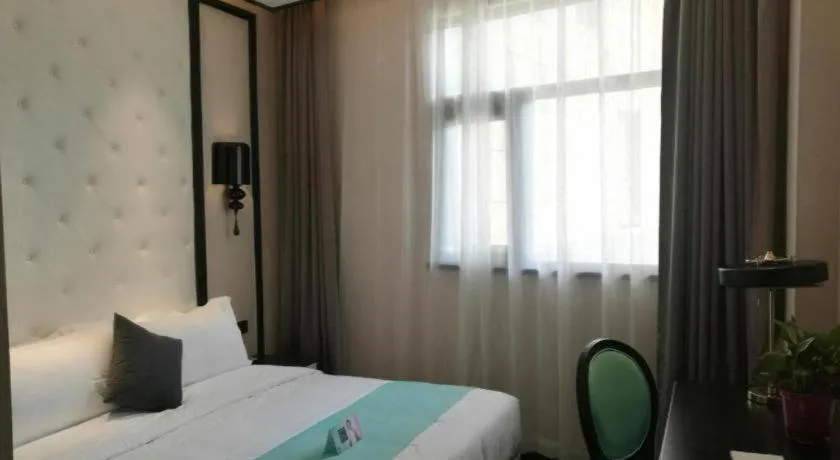 Bed in Xana Hotelle·Tianshui Shangyi Plaza
