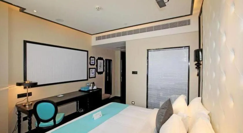 Bed in Xana Hotelle·Tianshui Shangyi Plaza