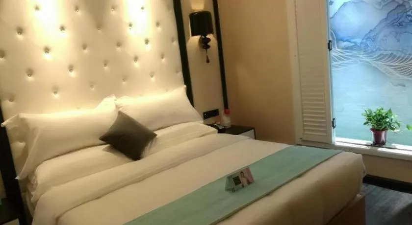 Bed in Xana Hotelle·Tianshui Shangyi Plaza