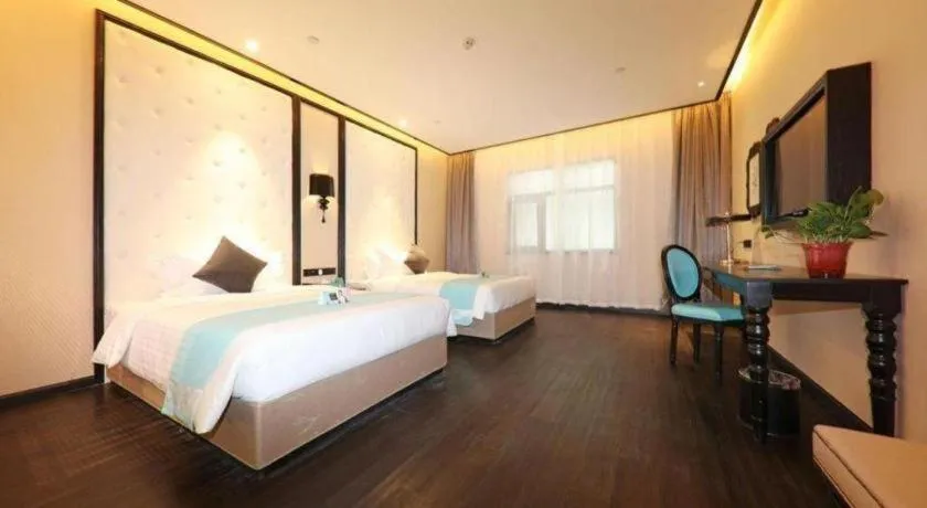 Bed in Xana Hotelle·Tianshui Shangyi Plaza