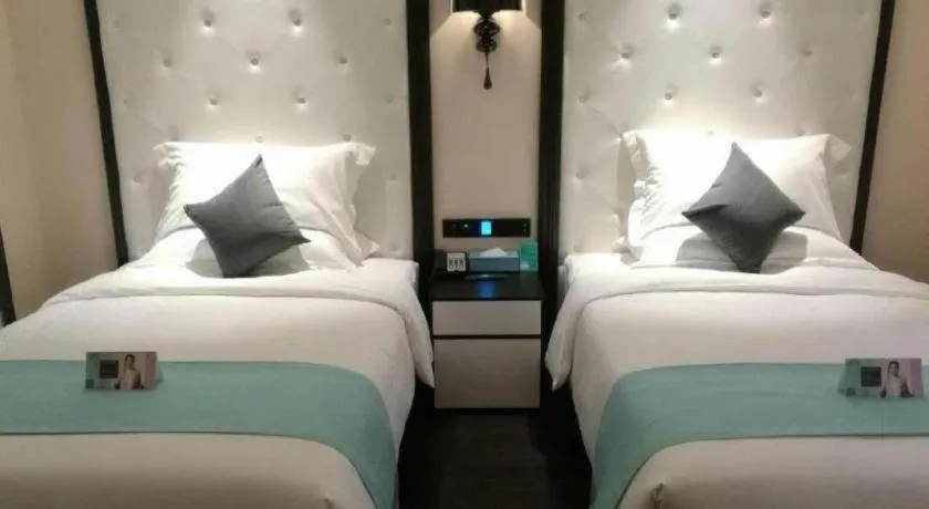 Bed in Xana Hotelle·Tianshui Shangyi Plaza