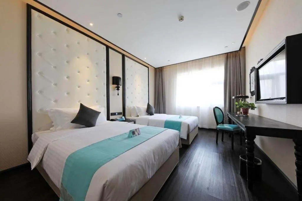 Bed in Xana Hotelle·Tianshui Shangyi Plaza