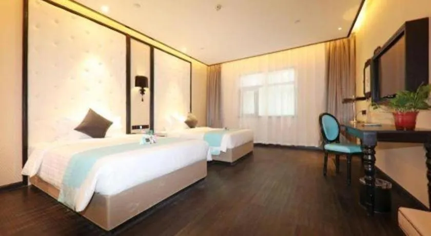 Bed in Xana Hotelle·Tianshui Shangyi Plaza
