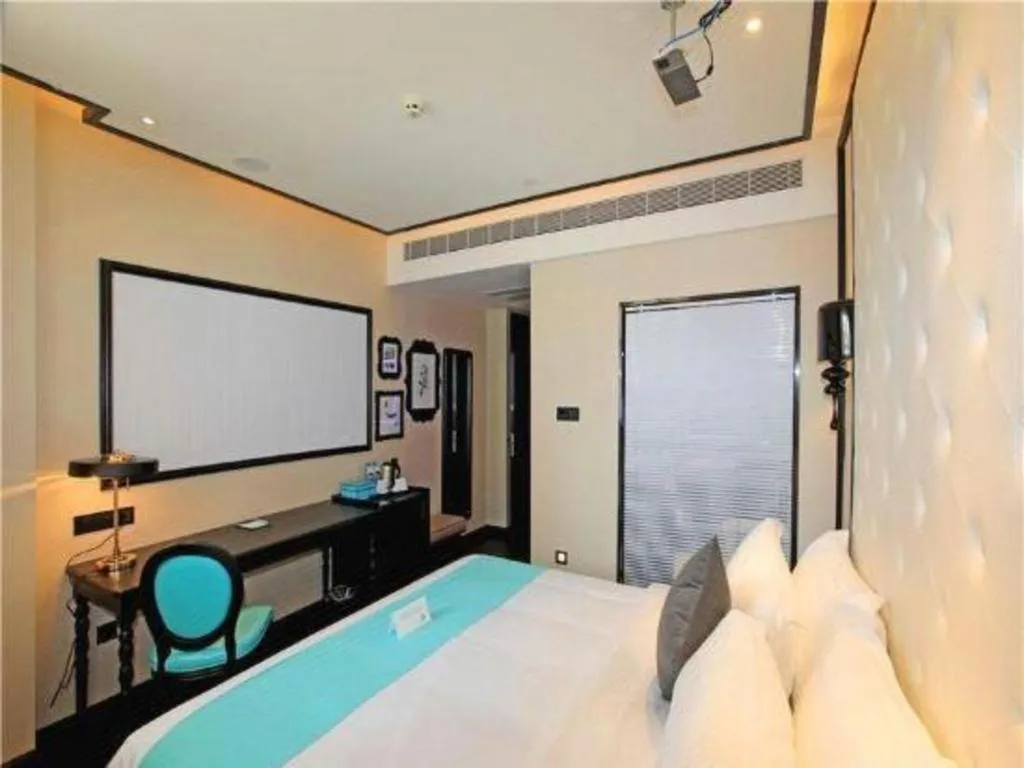 Bed in Xana Hotelle·Tianshui Shangyi Plaza