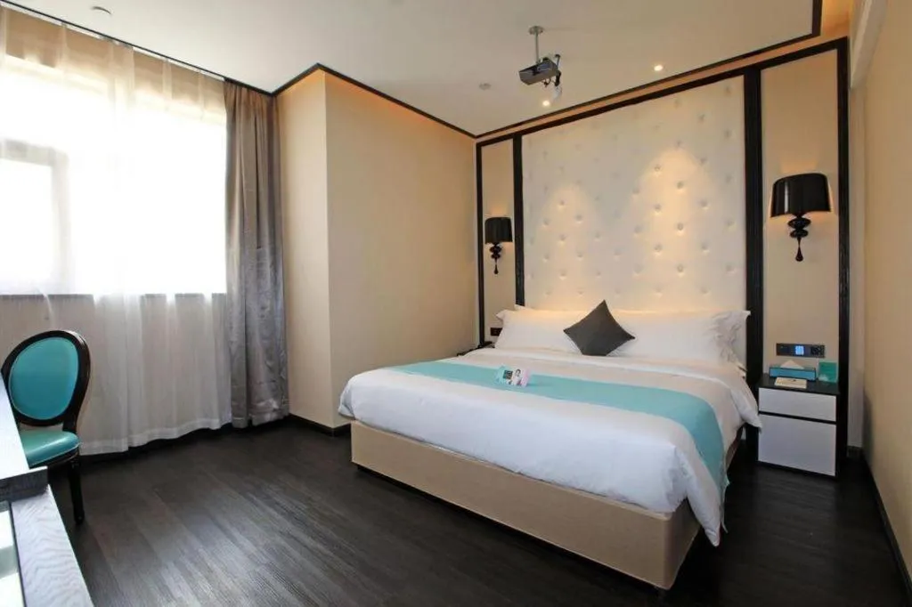 Bed in Xana Hotelle·Tianshui Shangyi Plaza
