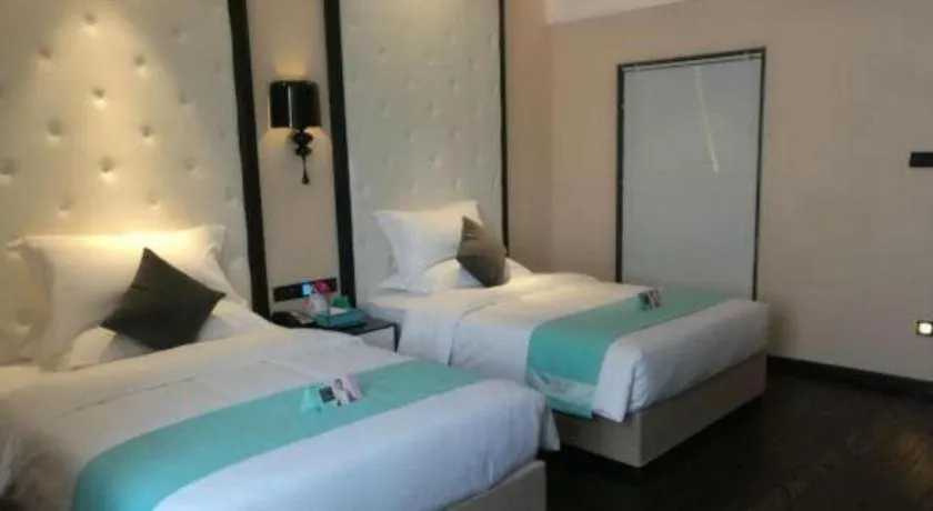 Bed in Xana Hotelle·Tianshui Shangyi Plaza