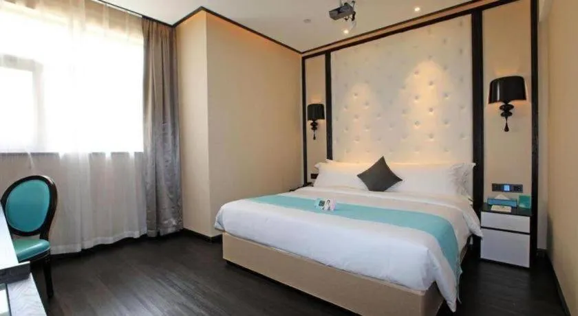 Bed in Xana Hotelle·Tianshui Shangyi Plaza