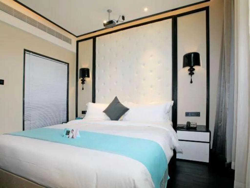 Bed in Xana Hotelle·Tianshui Shangyi Plaza