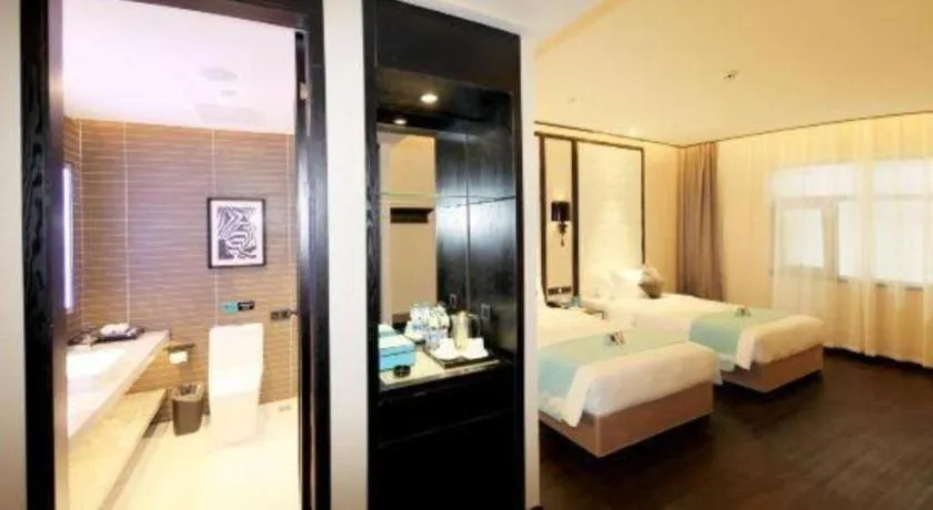 Bed in Xana Hotelle·Tianshui Shangyi Plaza