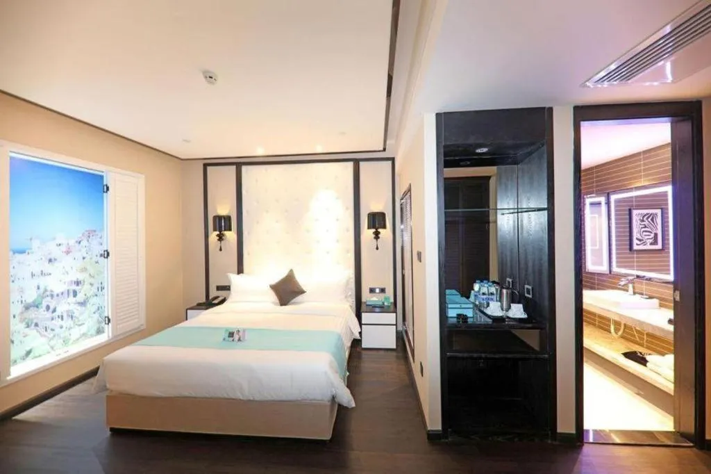 Bed in Xana Hotelle·Tianshui Shangyi Plaza