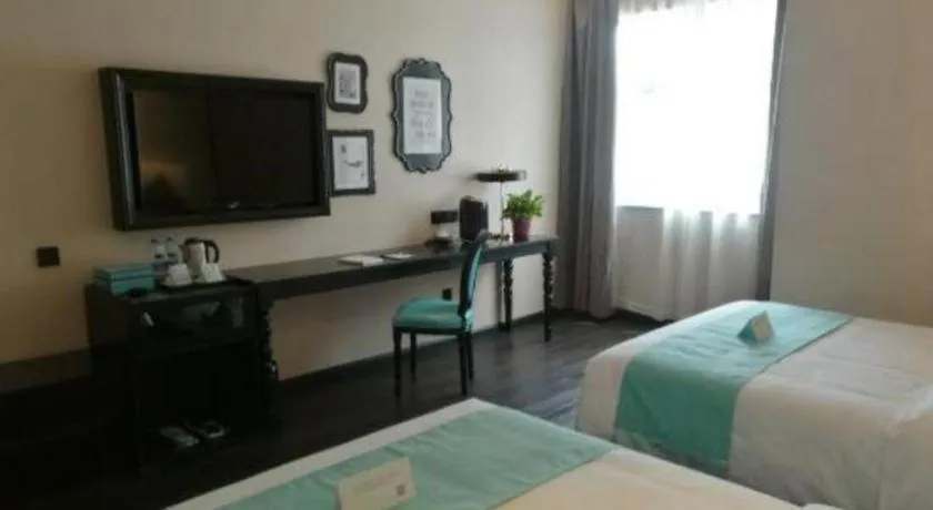 Bed in Xana Hotelle·Tianshui Shangyi Plaza