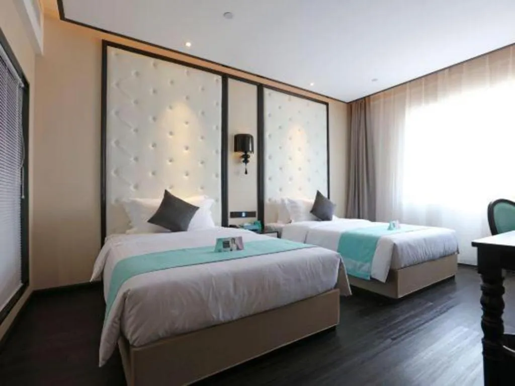 Bed in Xana Hotelle·Tianshui Shangyi Plaza