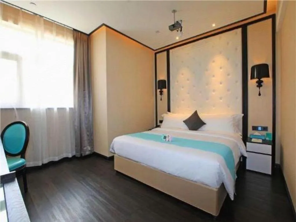 Bed in Xana Hotelle·Tianshui Shangyi Plaza
