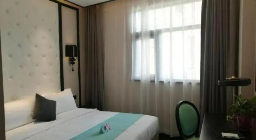Bed in Xana Hotelle·Tianshui Shangyi Plaza