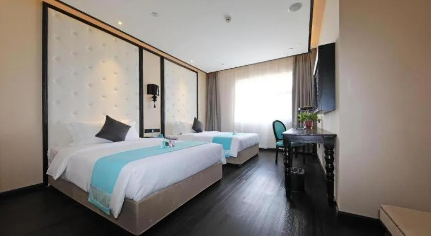 Bed in Xana Hotelle·Tianshui Shangyi Plaza