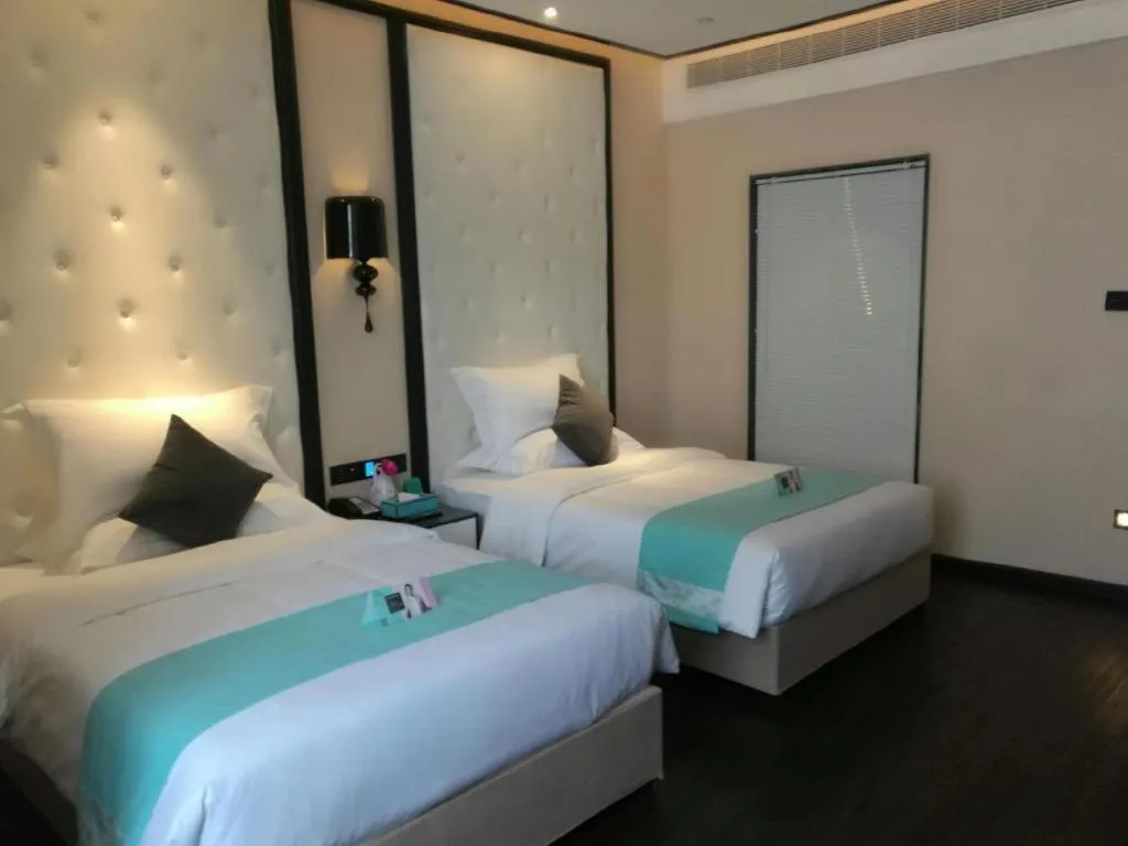Bed in Xana Hotelle·Tianshui Shangyi Plaza