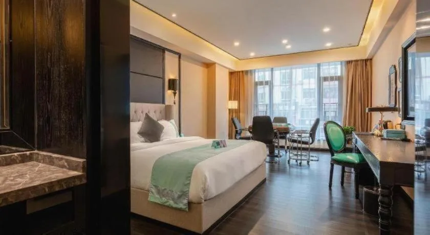 Bed in Xana Hotelle·Heyuan Hongxing Road