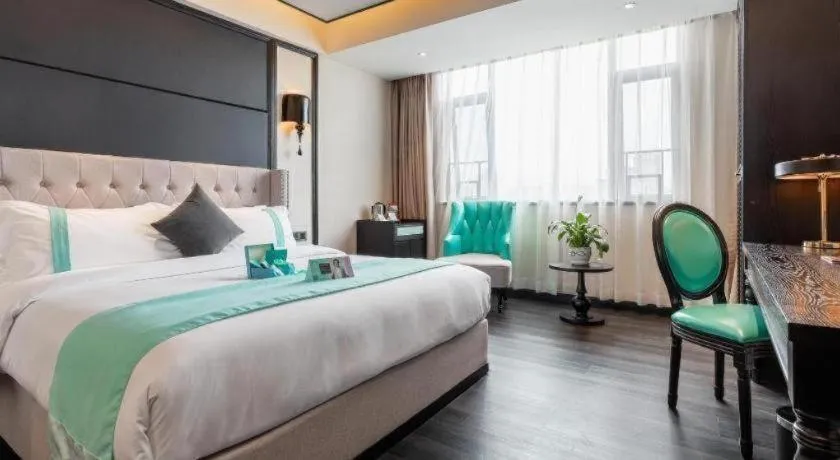 Bed in Xana Hotelle·Heyuan Hongxing Road