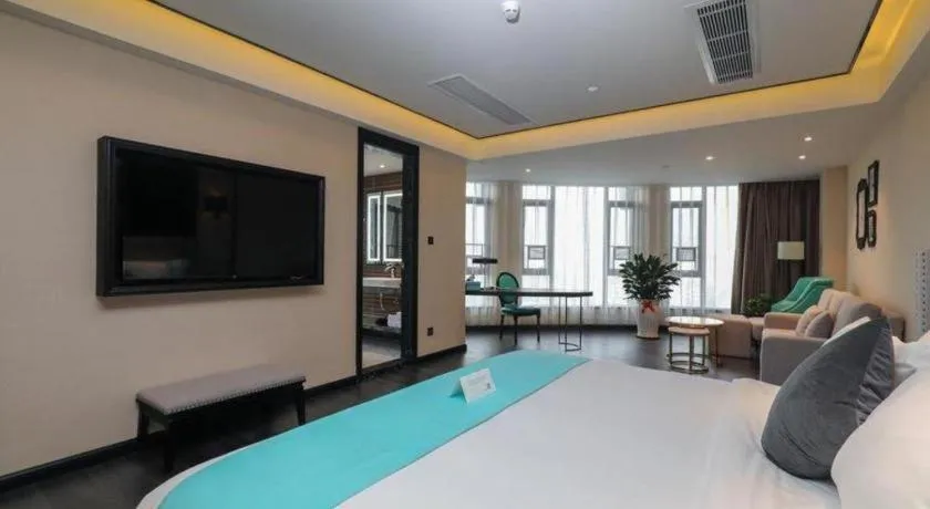 Bed in Xana Hotelle·Heyuan Hongxing Road