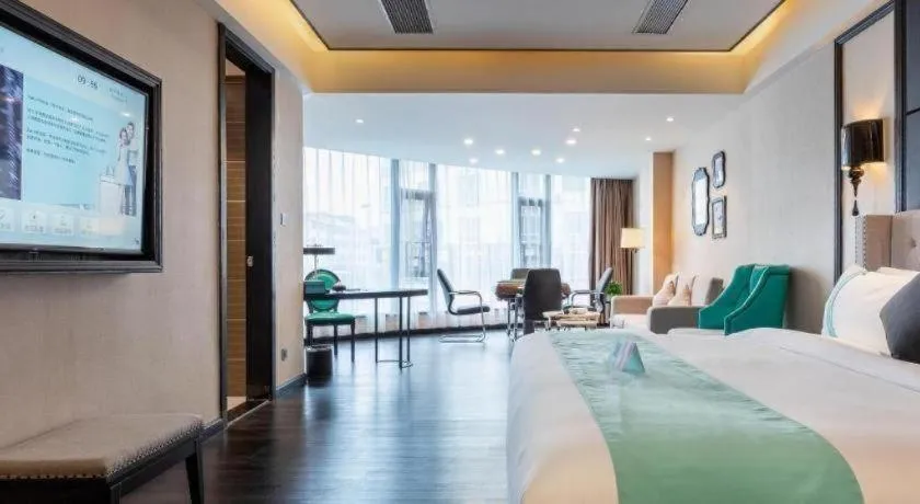 Bed in Xana Hotelle·Heyuan Hongxing Road