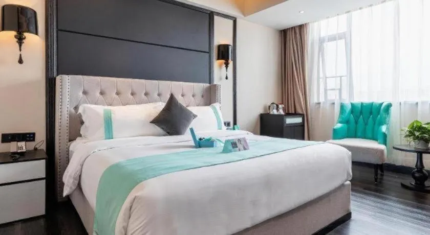 Bed in Xana Hotelle·Heyuan Hongxing Road