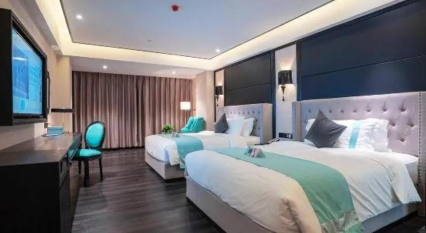 Bed in Xana Hotelle·Heyuan Hongxing Road