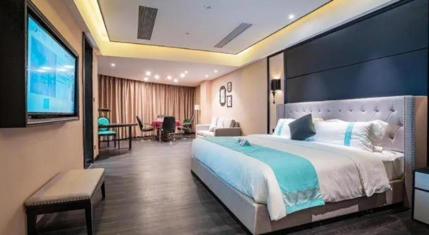 Bed in Xana Hotelle·Heyuan Hongxing Road