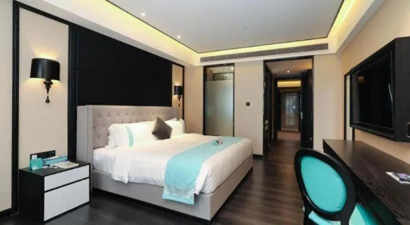 Bed in Xana Hotelle·Heyuan Hongxing Road