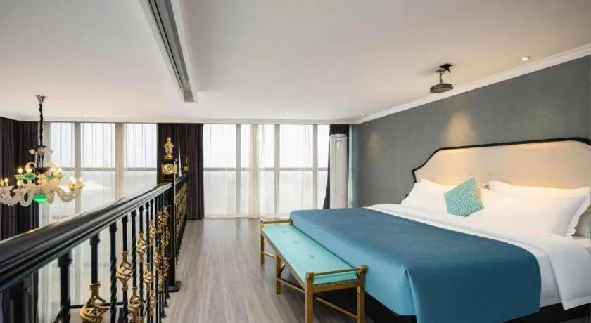 Bed in Xana Deluxe Shangqiu Ancient Town